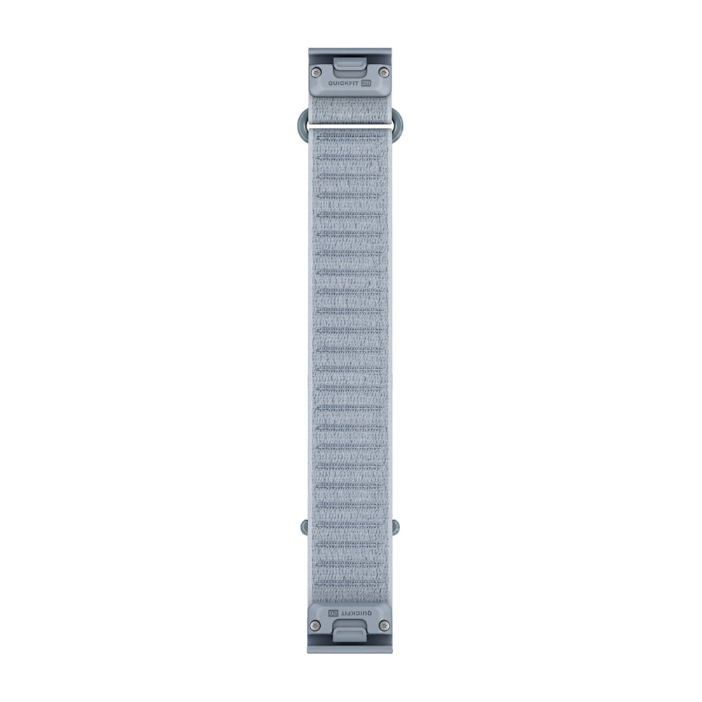 Pulseira Garmin QuickFit ® 20 mm Azul Claro ComfortFit - Tamanho Grande