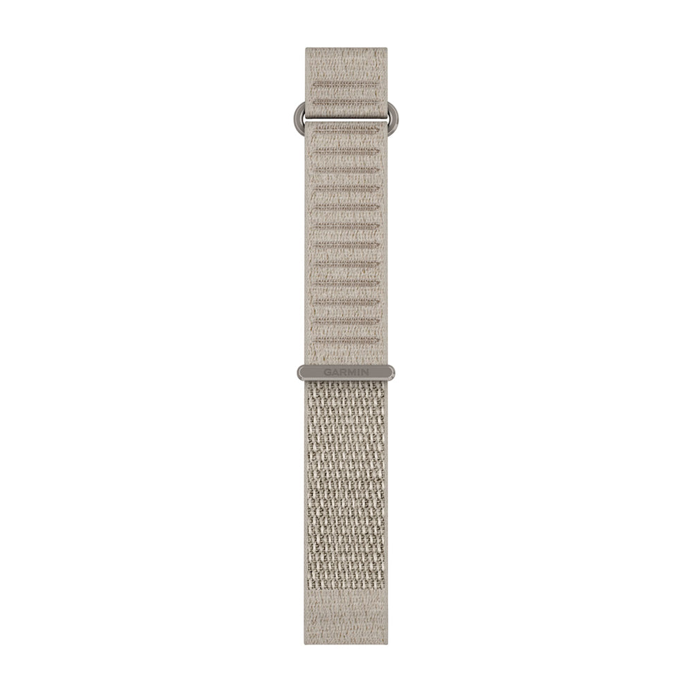 Pulseira Garmin QuickFit ® 20 mm Cinza Francês ComfortFit - Tamanho Pequeno