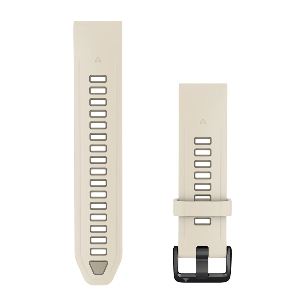 Pulseira Garmin QuickFit ® 20 mm Creme e Cinza Francês