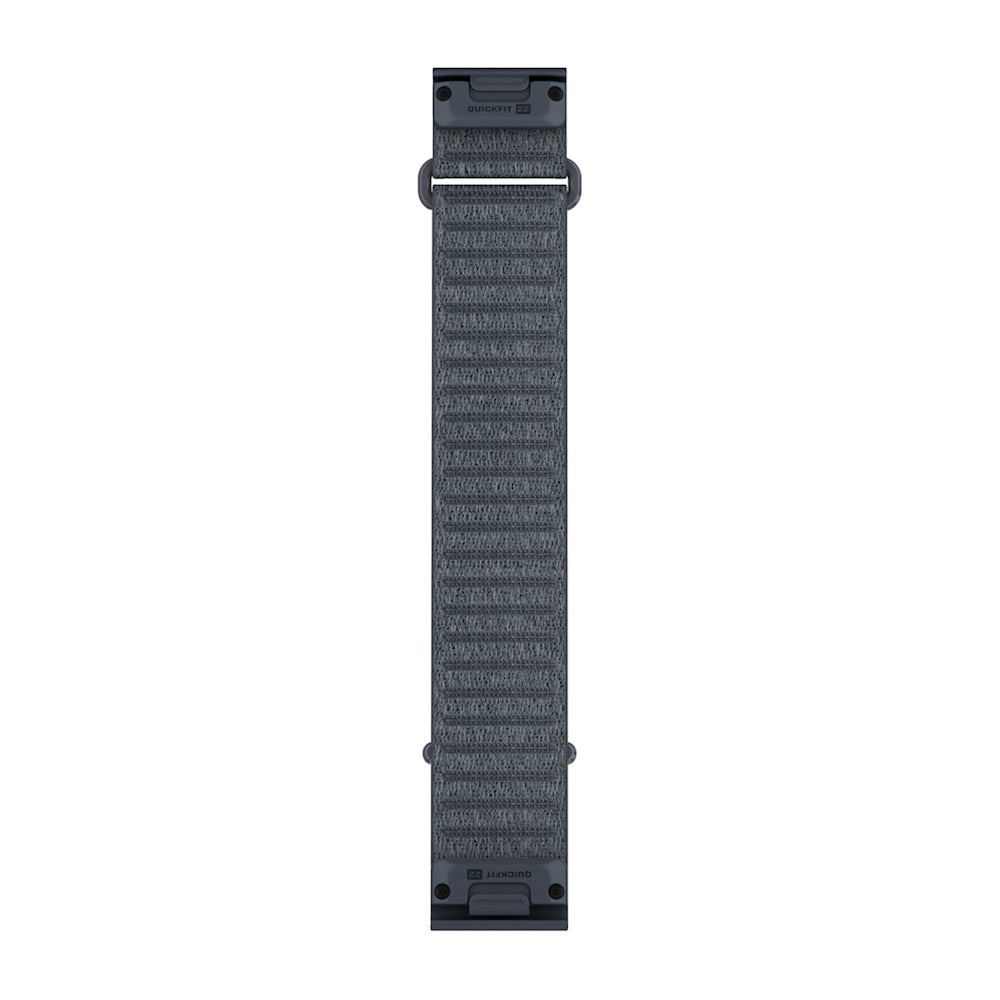 Pulseira Garmin QuickFit ® 22 mm Azul Granito ComfortFit - Tamanho Grande
