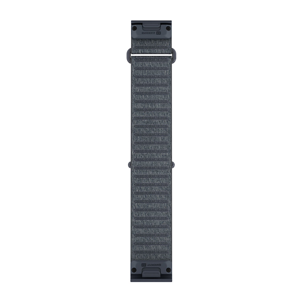 Pulseira Garmin QuickFit ® 22 mm Azul Granito ComfortFit - Tamanho Pequeno