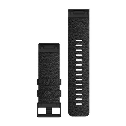 Pulseira Garmin QuickFit ® 26 Preto Matizado Nylon