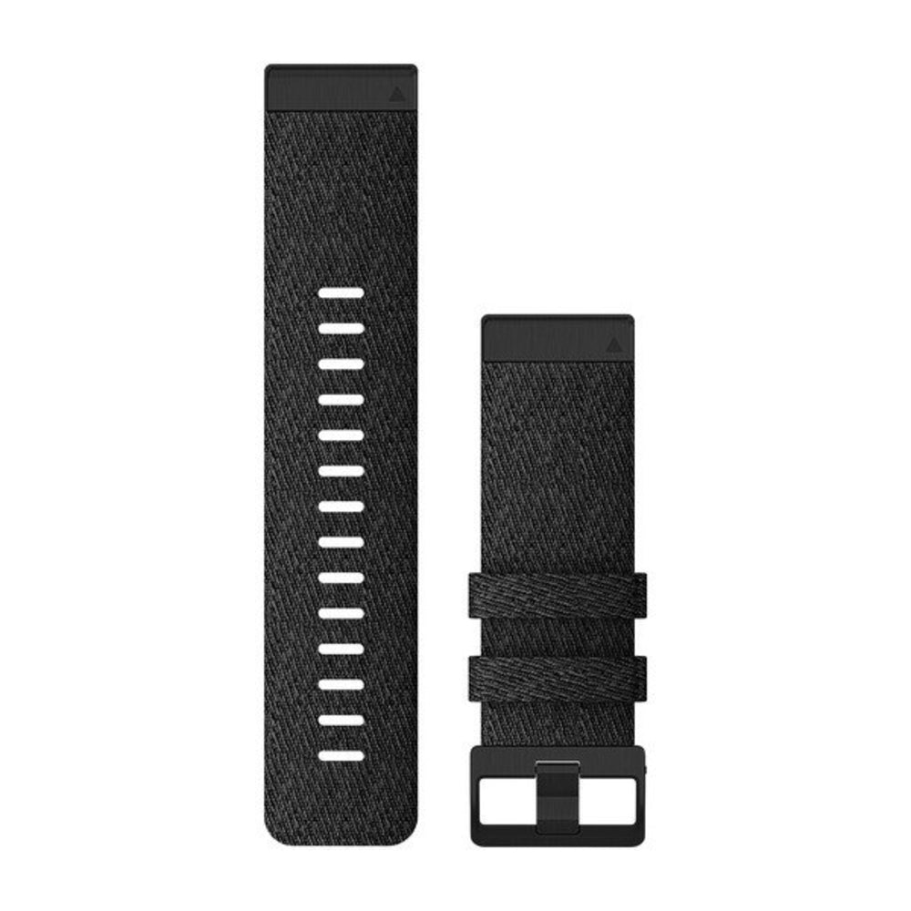 Pulseira Garmin QuickFit ® 26 Preto Matizado Nylon