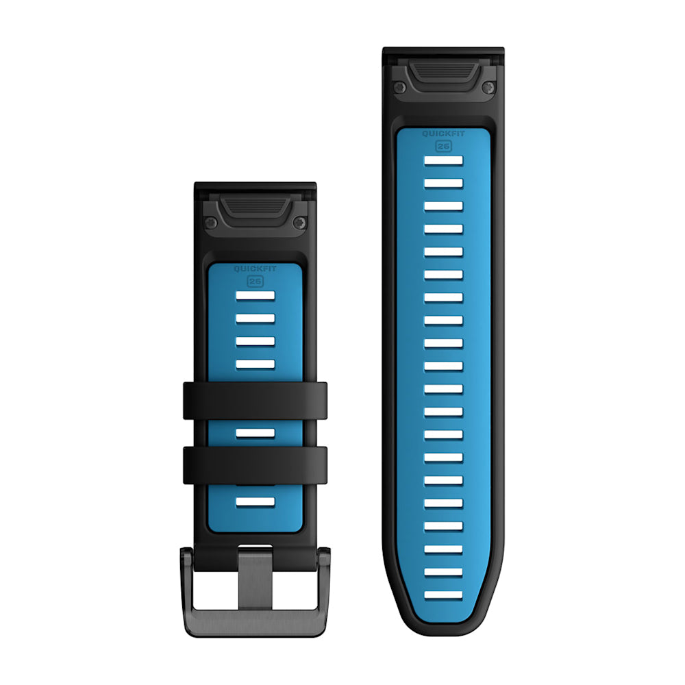 Pulseira Garmin QuickFit ® 26 Preto e Azul
