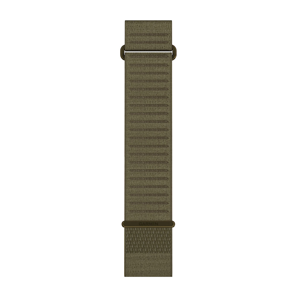 Pulseira Garmin QuickFit ® 26 mm Oliva Escuro ComfortFit - Tamanho Grande