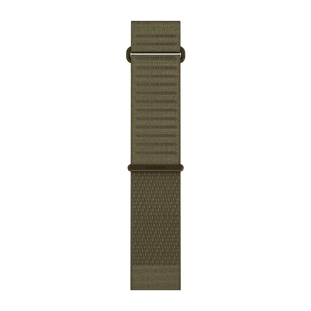 Pulseira Garmin QuickFit ® 26 mm Oliva Escuro ComfortFit - Tamanho Pequeno