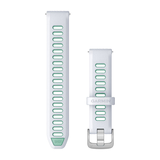 Pulseira Garmin Quick Release 18 mm Branco e Verde