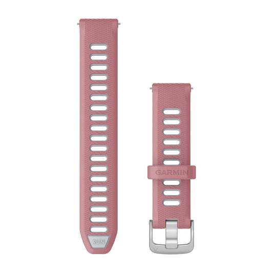 Pulseira Garmin Quick Release 18 mm Rosa e Branco