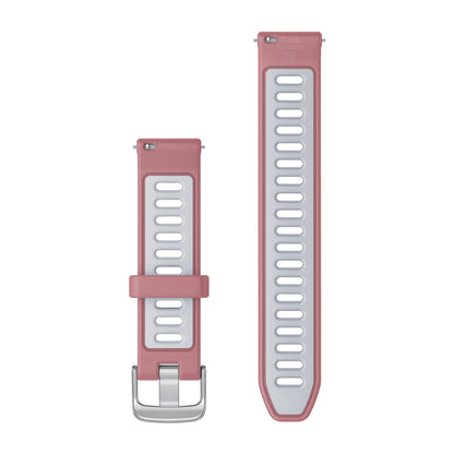 Pulseira Garmin Quick Release 18 mm Rosa e Branco