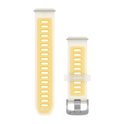 Pulseira Garmin Quick Release 20 mm Marfim e Amarelo