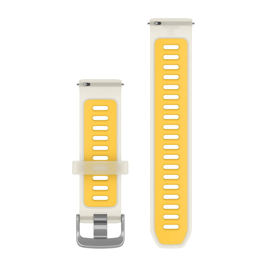 Pulseira Garmin Quick Release 20 mm Marfim e Amarelo
