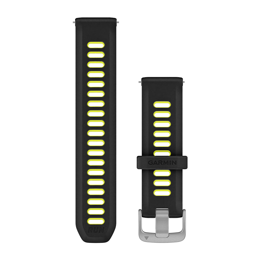 Pulseira Garmin Quick Release 20 mm Preto e Amarelo
