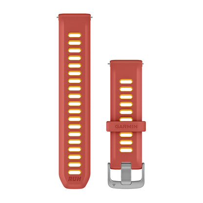 Pulseira Garmin Quick Release 20 mm Vermelho Rosado e Amarelo