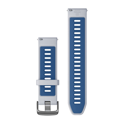 Pulseira Garmin Quick Release 22 mm Branco e Azul