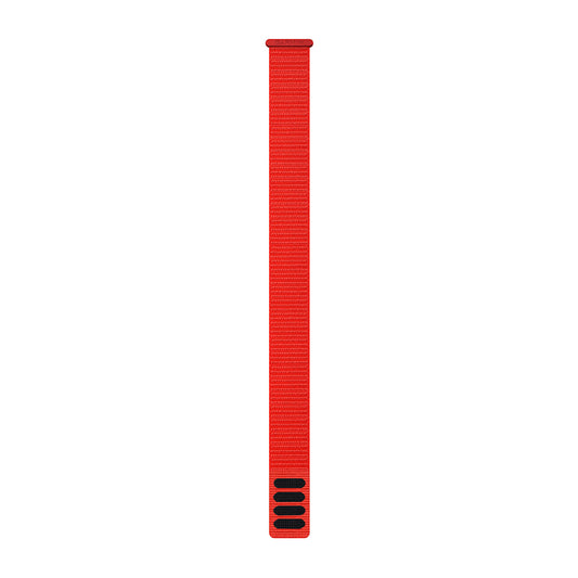 Pulseira Garmin UltraFit Nylon 22 mm Vermelho Chama