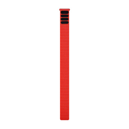Pulseira Garmin UltraFit Nylon 22 mm Vermelho Chama