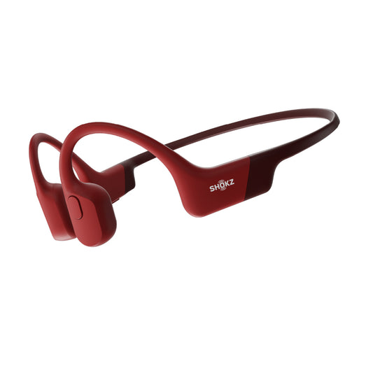 Fone de Condução Óssea Shokz OpenRun Vermelho