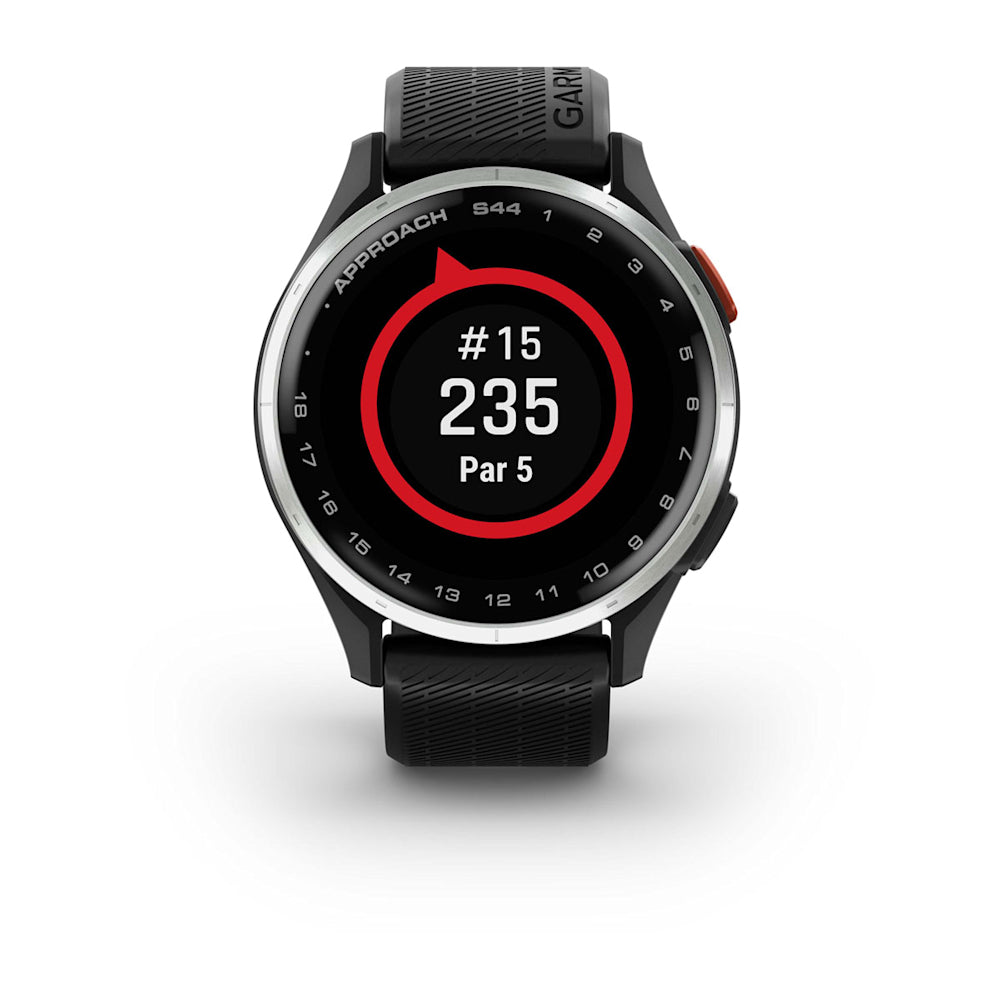 Garmin Approach S44 GPSウォッチ Relógio Garmin Approach ® S44 com Monitor Cardíaco de Pulso e GPS