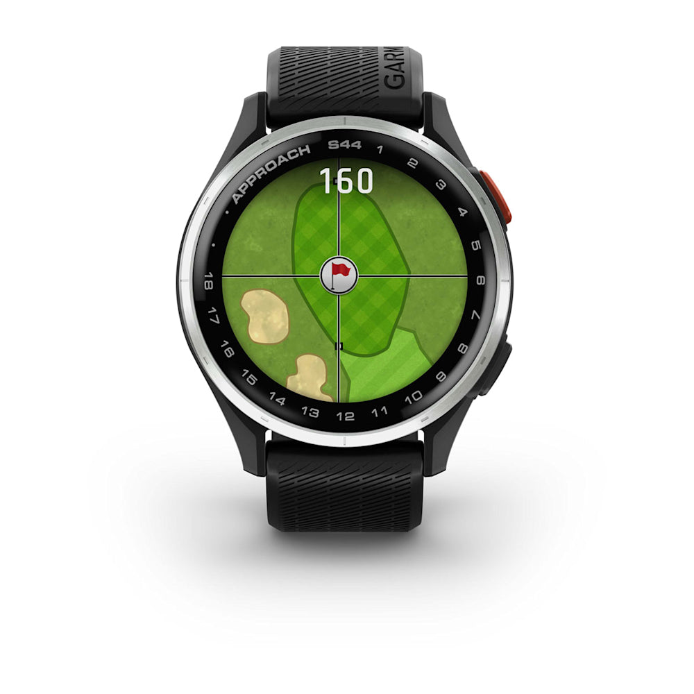 Relógio Garmin Approach ® S44 Prata e Preto