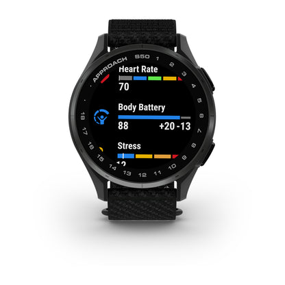 Relógio Garmin Approach ® S50 Ardósia e Preto
