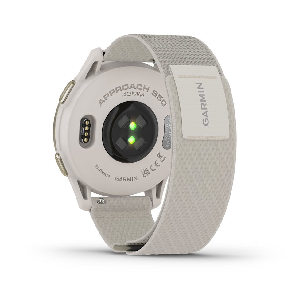 GARMIN Approach S50 GPSナビ Relógio Garmin Approach ® S50 com Monitor Cardíaco de Pulso e GPS
