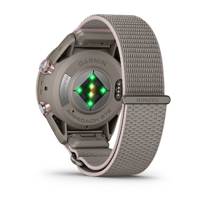Relógio Garmin Approach ® S72 Titânio Dourado e Cinza/Rosa - 43 mm