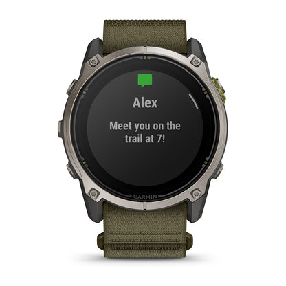Relógio Garmin Enduro ™ 4 Oliva