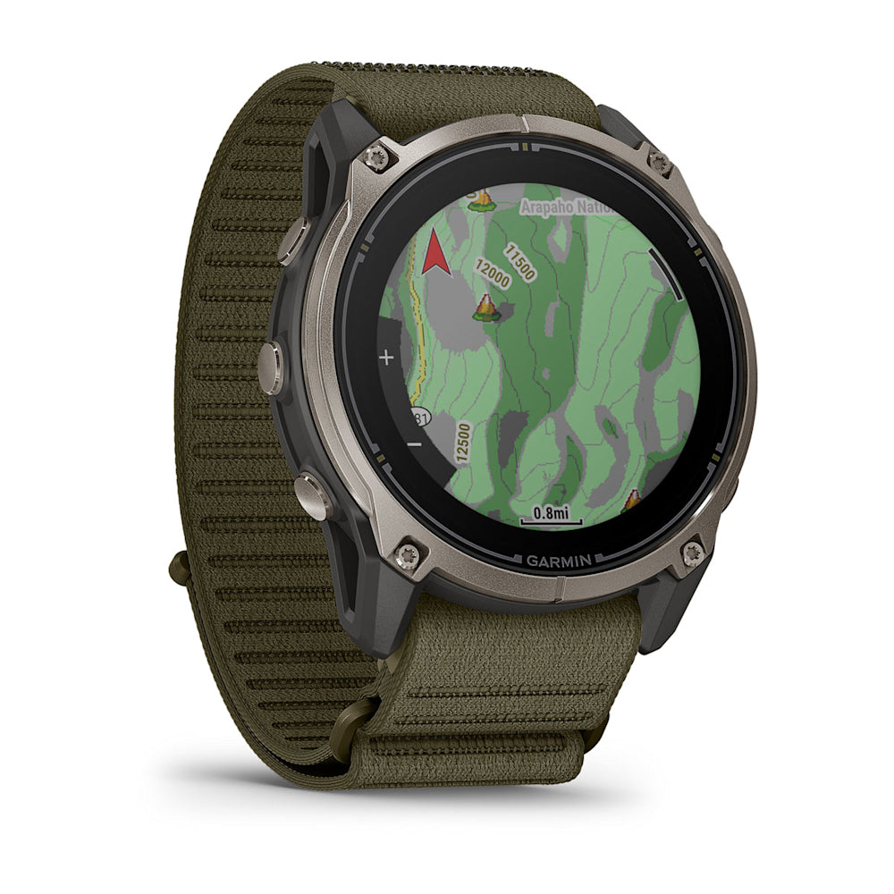 Relógio Garmin Enduro ™ 4 Oliva
