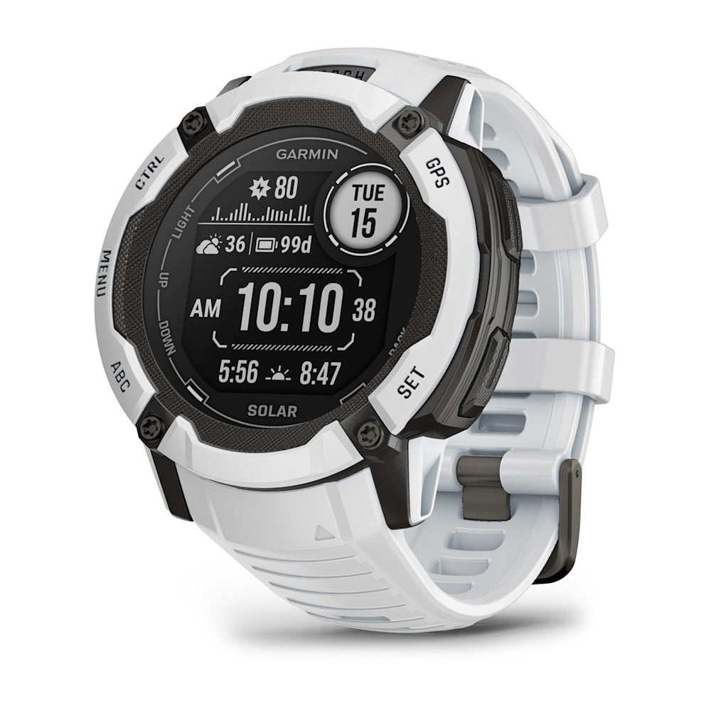 Relógio Garmin Instinct ® 2X Solar Branco