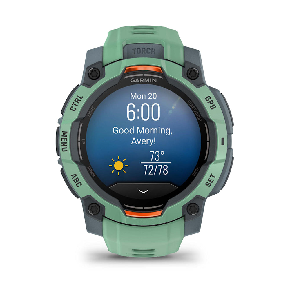Relógio Garmin Instinct ® 3 AMOLED Neo Tropical - 45 mm
