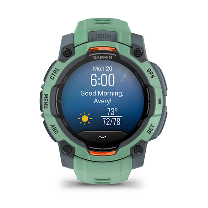Relógio Garmin Instinct ® 3 AMOLED Neo Tropical - 45 mm