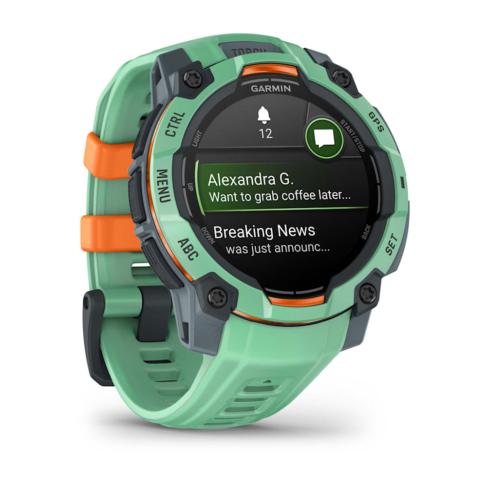 Relógio Garmin Instinct ® 3 AMOLED Neo Tropical - 45 mm