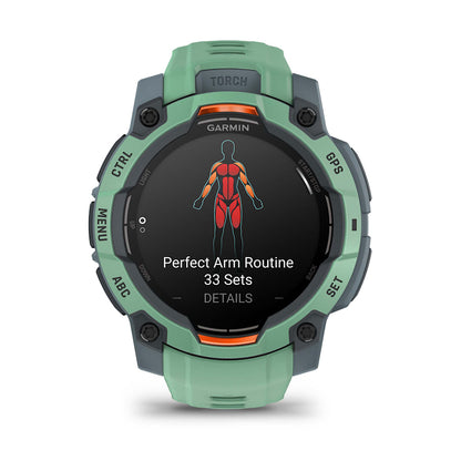 Relógio Garmin Instinct ® 3 AMOLED Neo Tropical - 45 mm