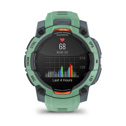 Relógio Garmin Instinct ® 3 AMOLED Neo Tropical - 45 mm