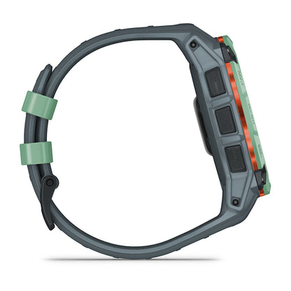 Relógio Garmin Instinct ® 3 AMOLED Neo Tropical e Cinza Crepúsculo - 50 mm