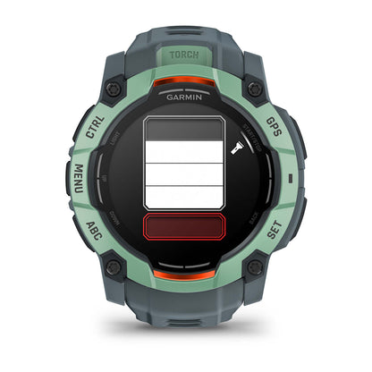 Relógio Garmin Instinct ® 3 AMOLED Neo Tropical e Cinza Crepúsculo - 50 mm