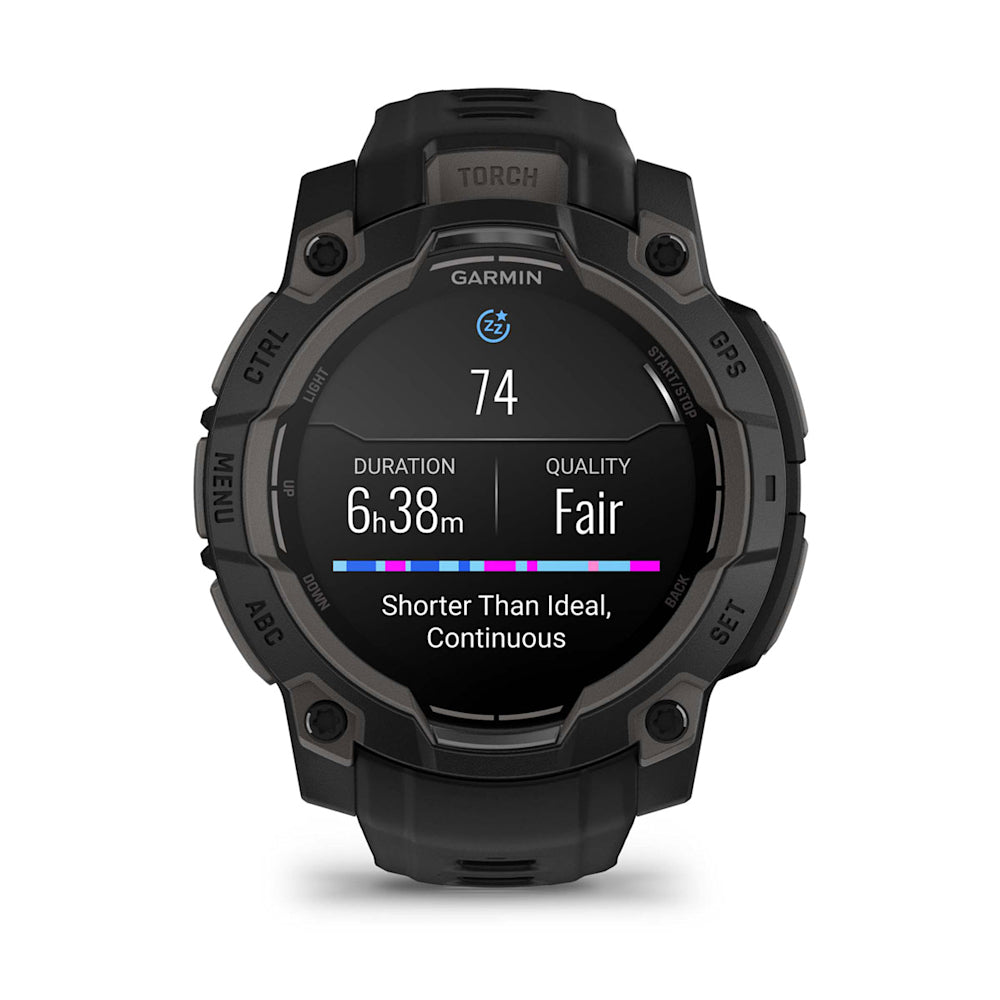 Relógio Garmin Instinct ® 3 AMOLED Preto - 45 mm