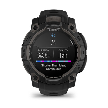 Relógio Garmin Instinct ® 3 AMOLED Preto - 45 mm