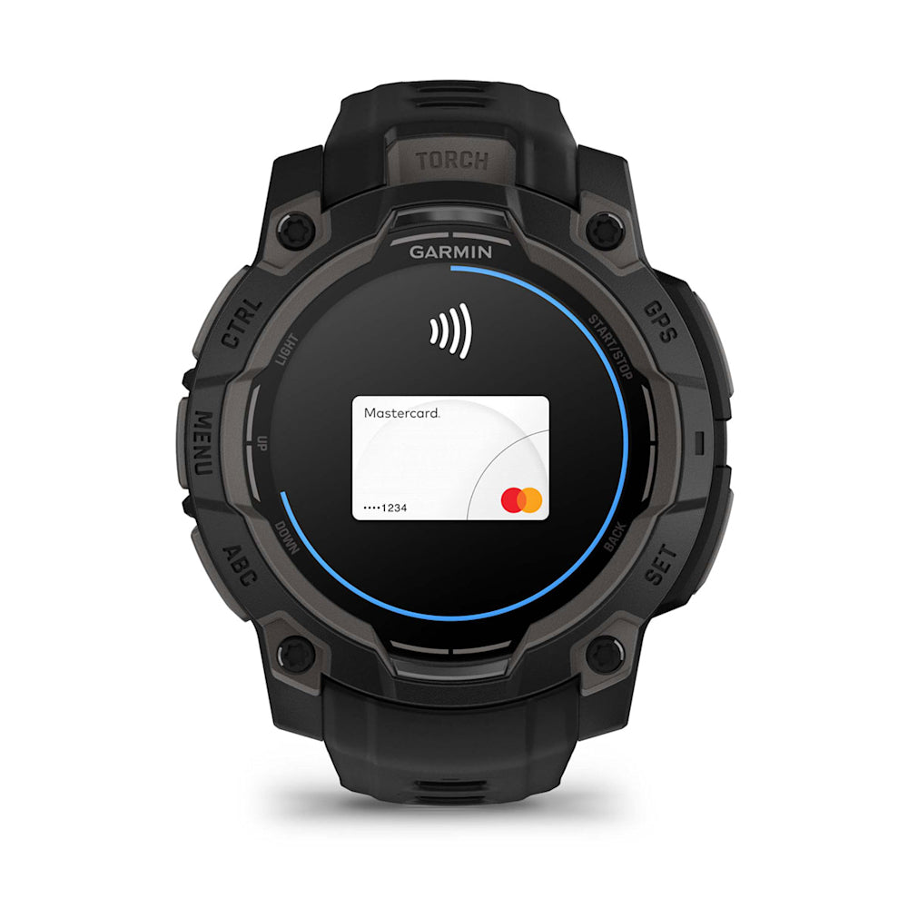 Relógio Garmin Instinct ® 3 AMOLED Preto - 45 mm