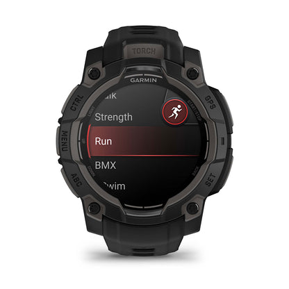 Relógio Garmin Instinct ® 3 AMOLED Preto - 45 mm