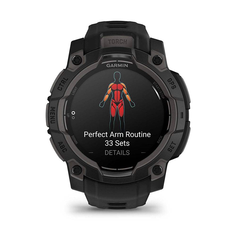 Relógio Garmin Instinct ® 3 AMOLED Preto - 45 mm