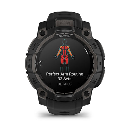 Relógio Garmin Instinct ® 3 AMOLED Preto - 45 mm
