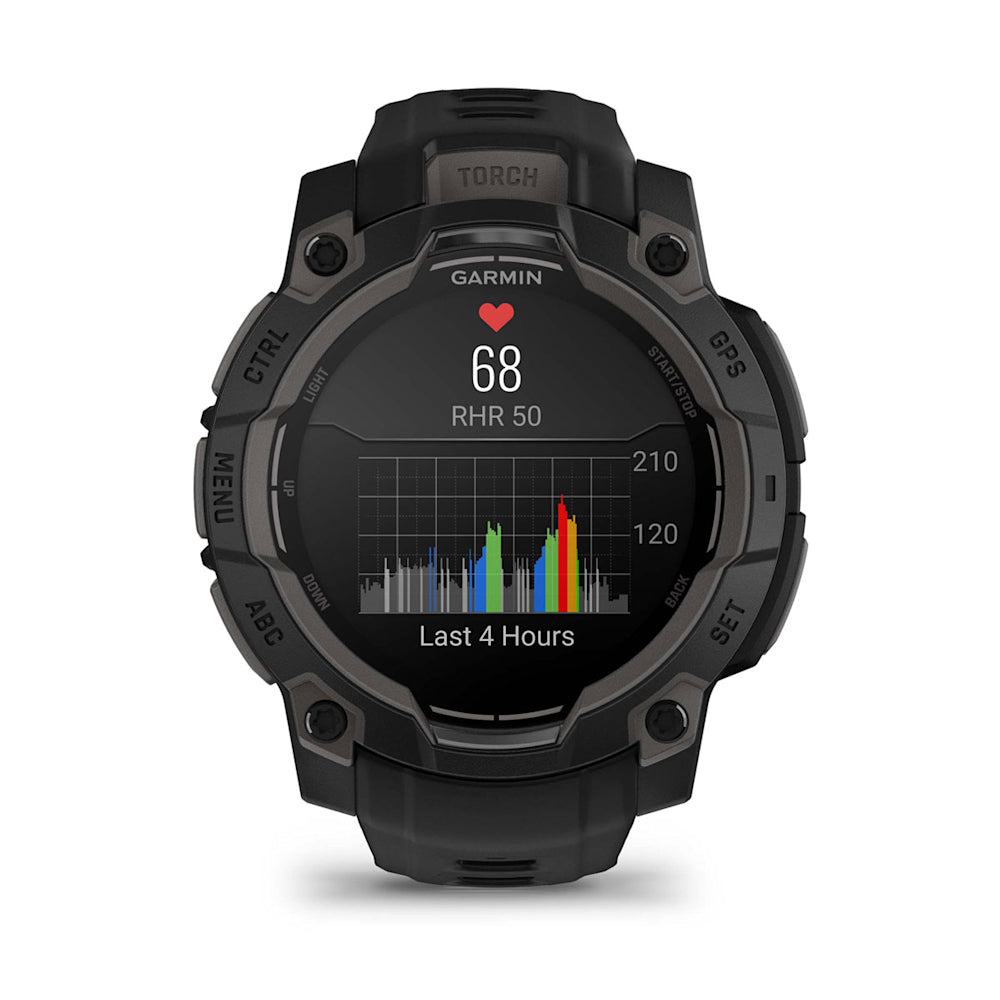 Relógio Garmin Instinct ® 3 AMOLED Preto - 45 mm