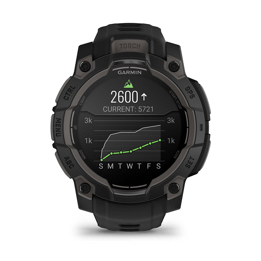 Relógio Garmin Instinct ® 3 AMOLED Preto - 45 mm
