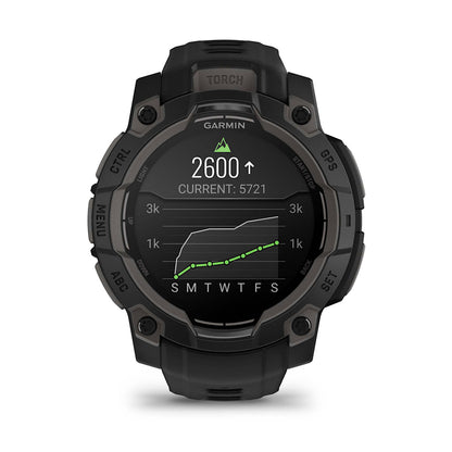 Relógio Garmin Instinct ® 3 AMOLED Preto - 45 mm