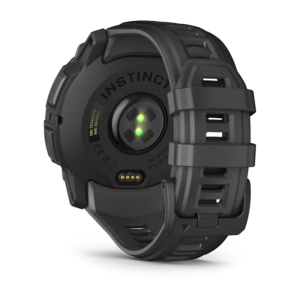 Relógio Garmin Instinct ® 3 AMOLED Preto e Grafite - 50 mm
