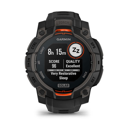 Relógio Garmin Instinct ® 3 Solar Preto - 45 mm