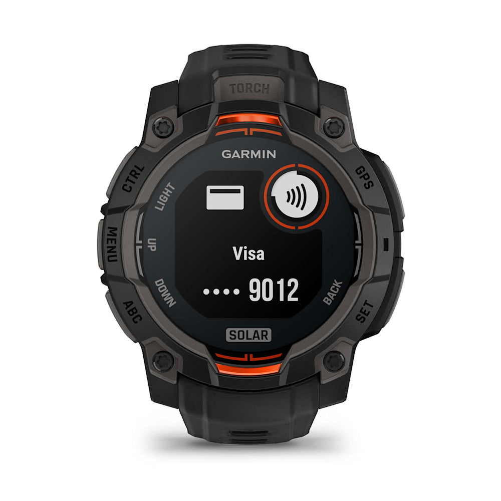 Relógio Garmin Instinct ® 3 Solar Preto - 45 mm
