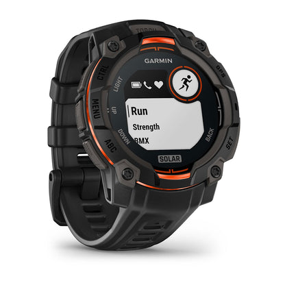 Relógio Garmin Instinct ® 3 Solar Preto - 45 mm