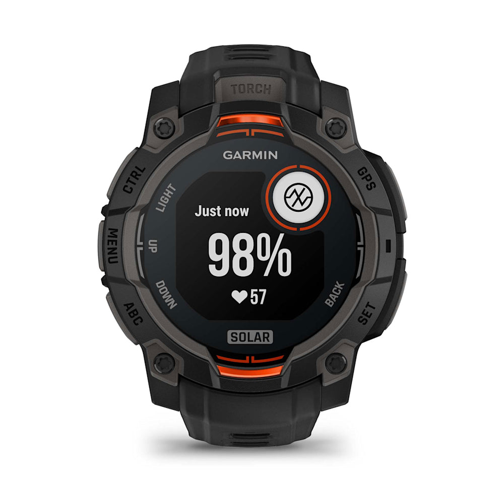 Relógio Garmin Instinct ® 3 Solar Preto - 45 mm